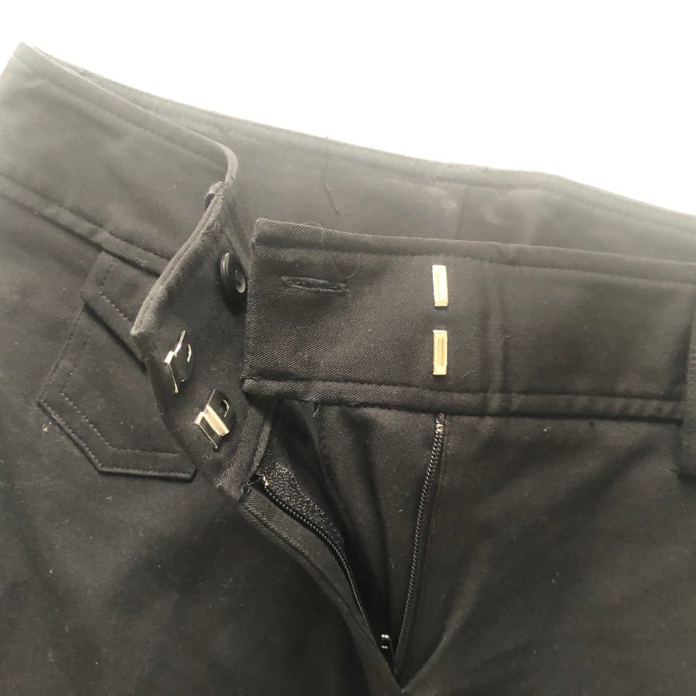 Express Flat Front Dress Shorts with Button Detail Size 3/4 - Picture 4 of 5